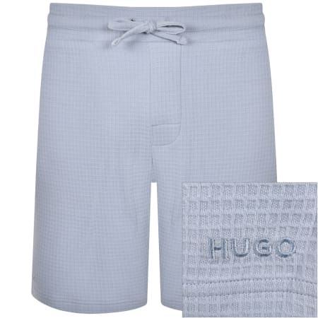 Product image for HUGO Austin Waffle Shorts Blue