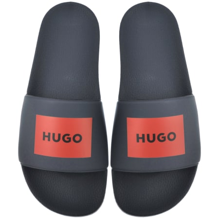 Product image for HUGO Timein Sliders Dark Blue