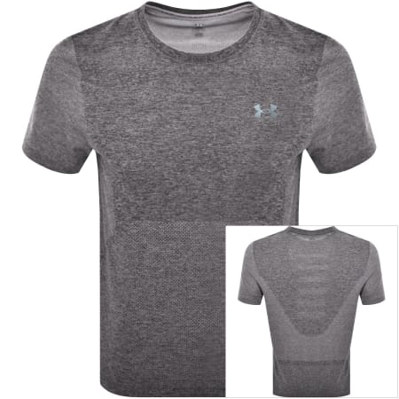 Product image for Under Armour Seamless Stride T Shirt Grey