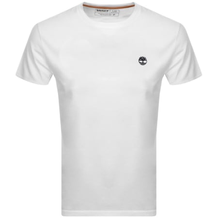 Product image for Timberland Dun River Logo T Shirt White