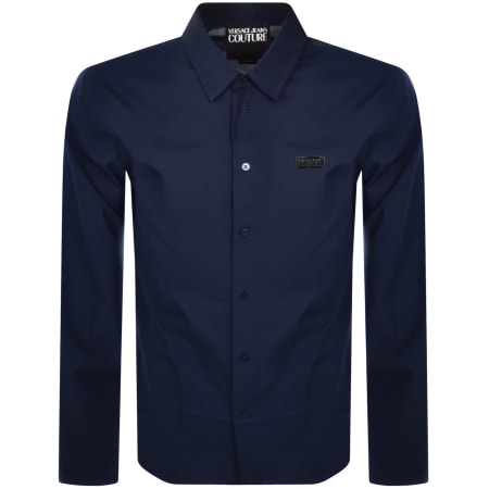 Product image for Versace Jeans Couture Long Sleeve Shirt Blue