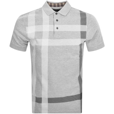 Product image for Barbour Blaine Polo T Shirt Grey
