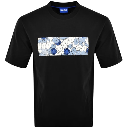 Product image for HUGO Blue Nurix T Shirt Black