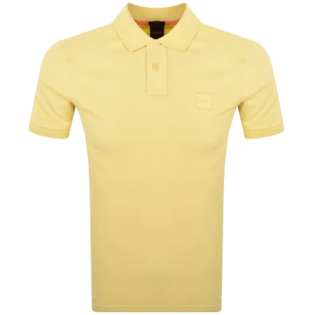 Product image for BOSS Passenger Polo T Shirt Yellow