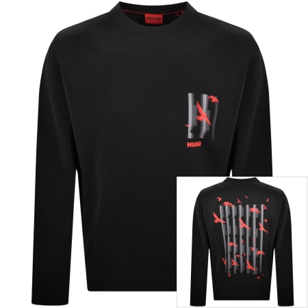 Product image for HUGO Duckoo Sweatshirt Black