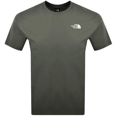 Product image for The North Face SS Box T Shirt Green