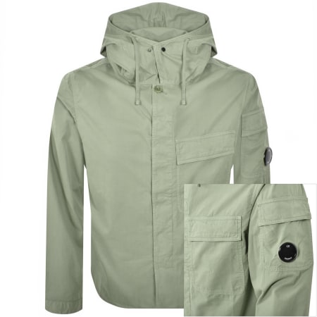 Product image for CP Company Gabardine Overshirt Green