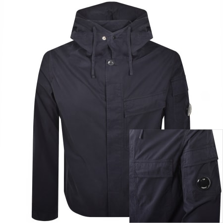 Product image for CP Company Gabardine Overshirt Navy