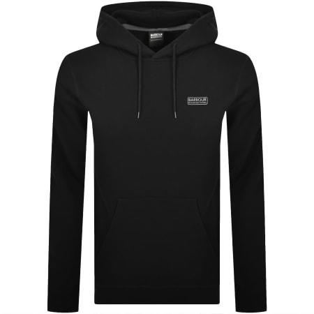 Product image for Barbour International Logo Hoodie Black