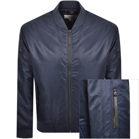 Product image for Calvin Klein Jeans Nylon Bomber Jacket Navy