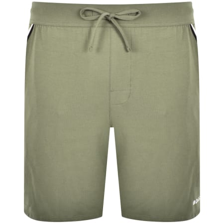 Product image for BOSS Unique Jersey Shorts Open Green