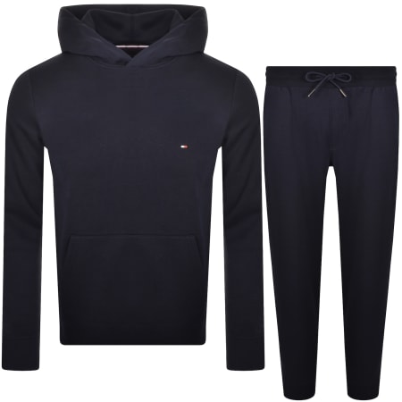 Product image for Tommy Hilfiger Hooded Tracksuit Navy
