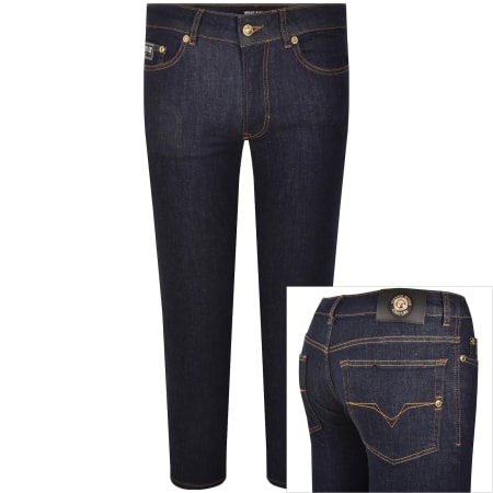 Product image for Versace Jeans Couture Skinny Fit Jeans Indigo Blue