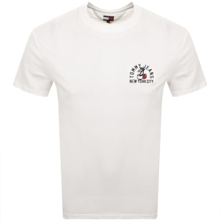 Product image for Tommy Jeans Small Motif T Shirt White