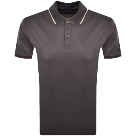 Product image for Paul And Shark Logo Polo T Shirt Grey