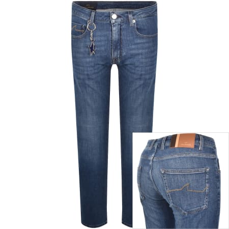 Product image for Paul And Shark Winter Stretch Jeans Mid Wash Blue