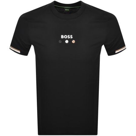 Product image for BOSS Open 25 T Shirt Black