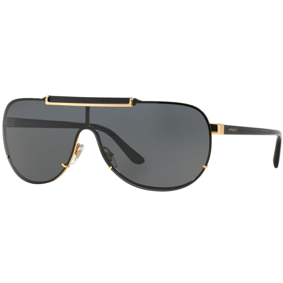 Image number 1 for Versace 2140 Visor Sunglasses Black