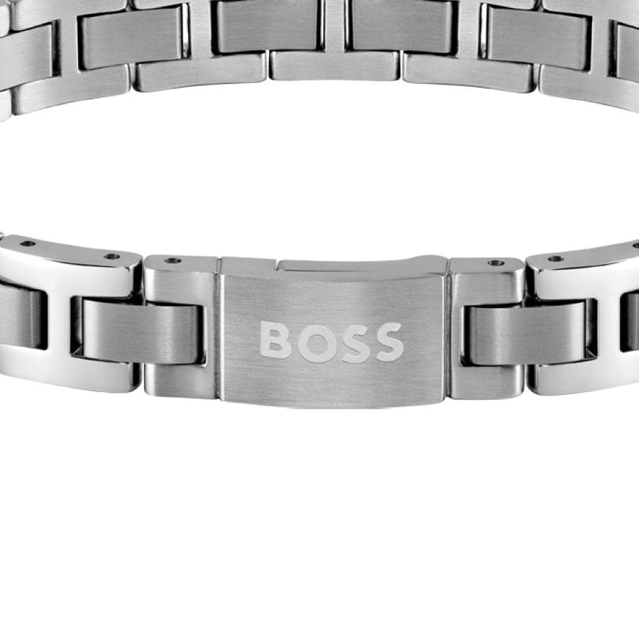 Image number 3 for BOSS Metal Link Essentials Bracelet Silver