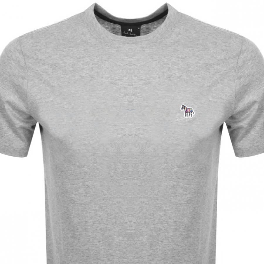 Image number 2 for Paul Smith Regular Fit T Shirt Grey