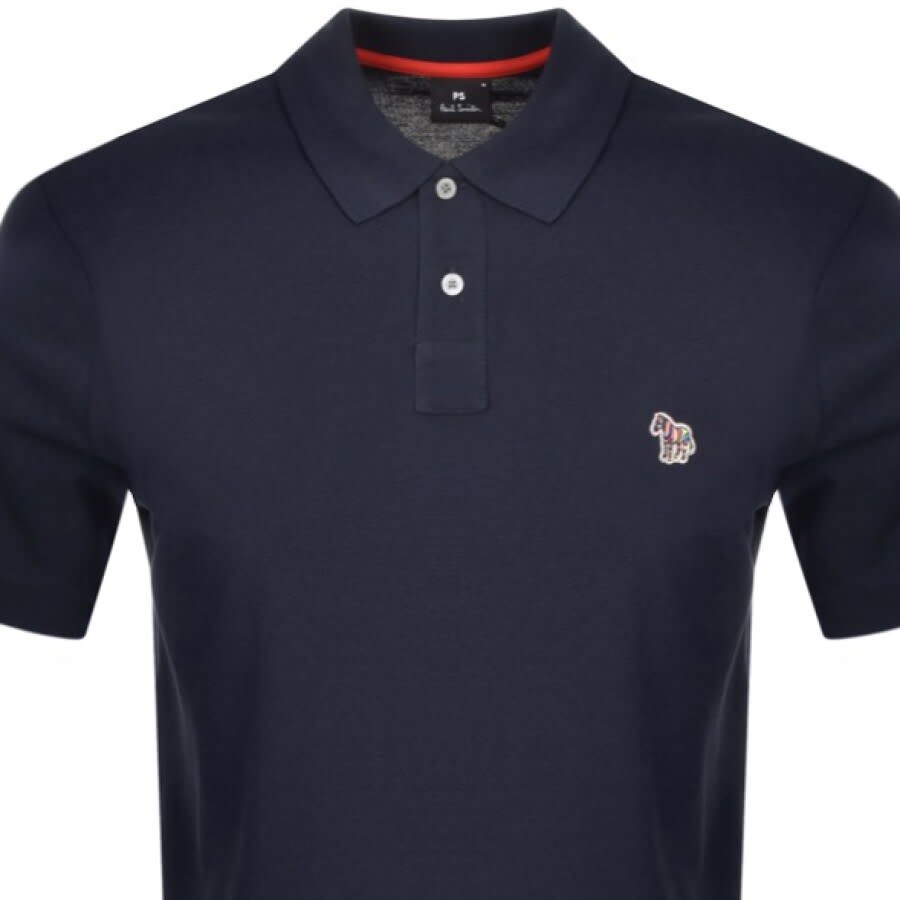 Image number 2 for Paul Smith Regular Polo T Shirt Navy