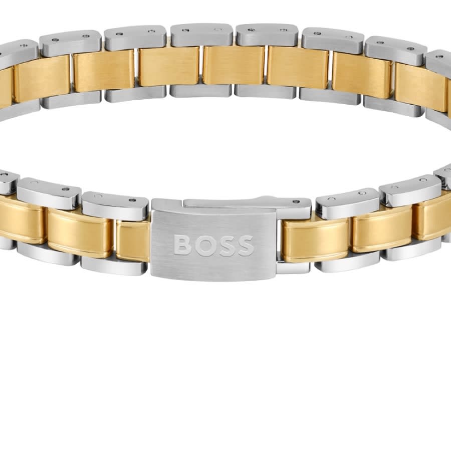 Image number 2 for BOSS Metal Link Essentials Bracelet Silver