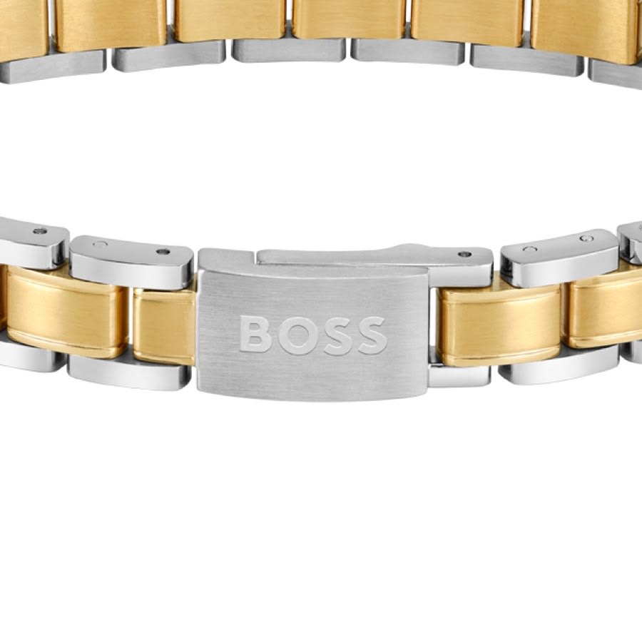 Image number 3 for BOSS Metal Link Essentials Bracelet Silver
