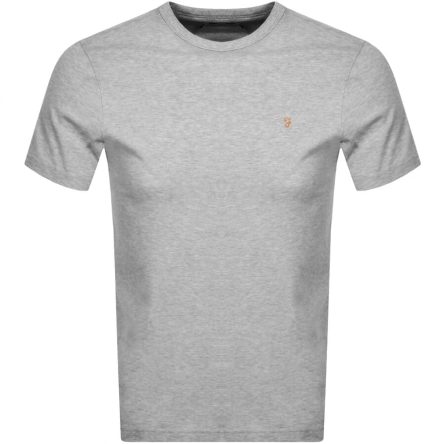 Image number 1 for Farah Vintage Danny T Shirt Grey