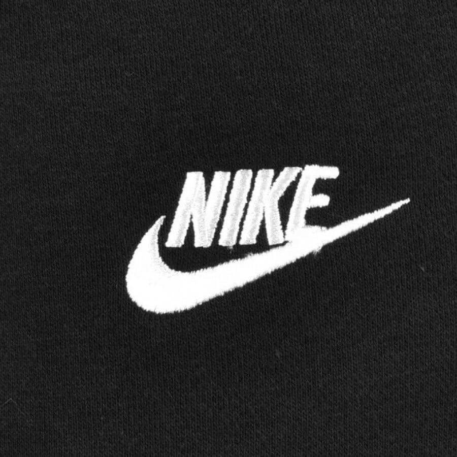 Image number 3 for Nike Crew Neck Club Sweatshirt Black