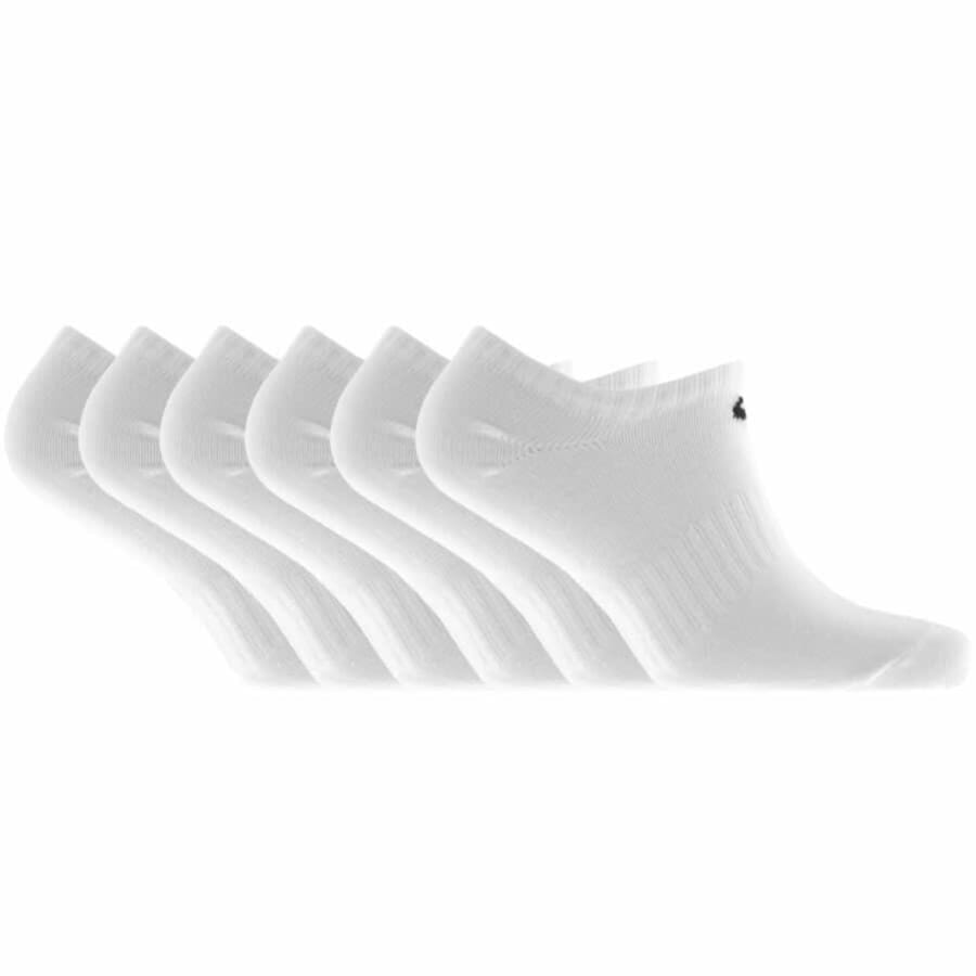 Image number 1 for Nike No Show Trainer Socks White