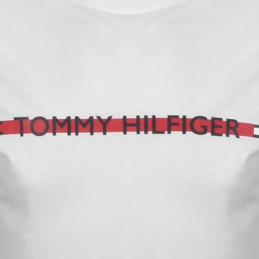 Image number 3 for Tommy Hilfiger Logo T Shirt White
