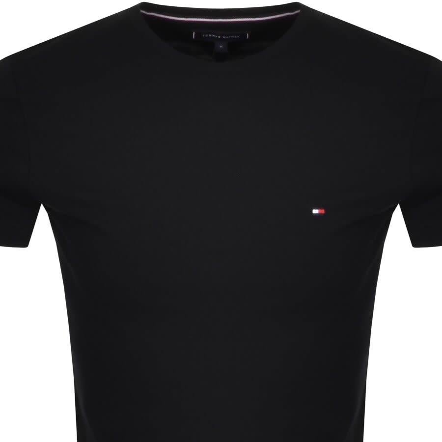 Image number 2 for Tommy Hilfiger Core Slim T Shirt Black