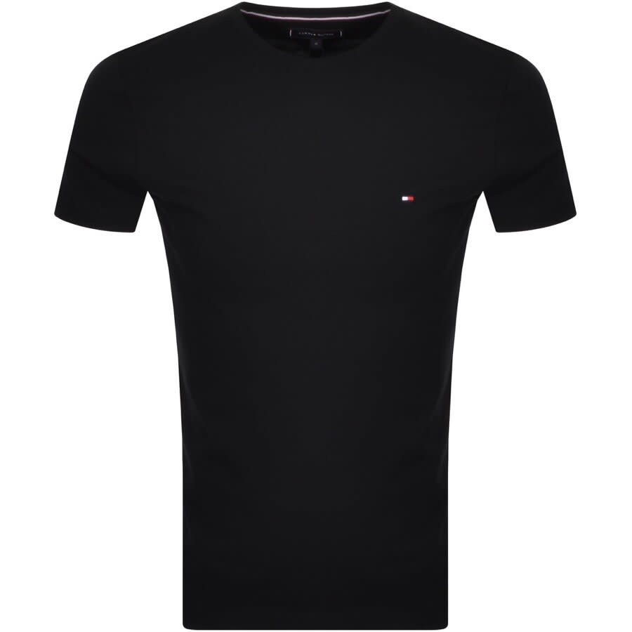 Image number 1 for Tommy Hilfiger Core Slim T Shirt Black