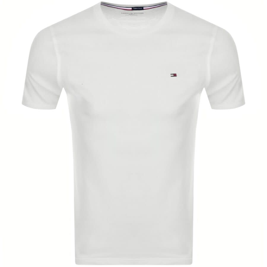 Image number 1 for Tommy Hilfiger Core Slim Fit T Shirt White