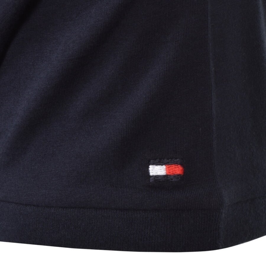 Image number 3 for Tommy Hilfiger Logo T Shirt Navy