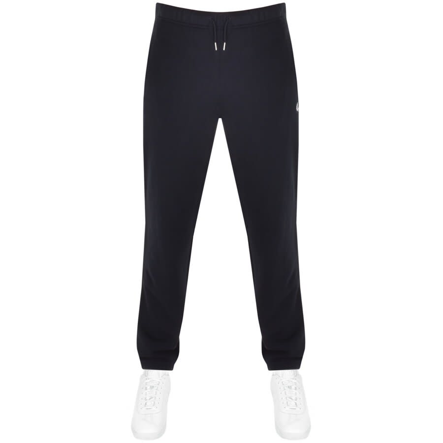 Image number 1 for Fred Perry Loopback Jogging Bottoms In Navy