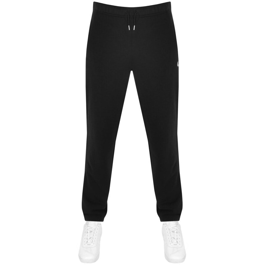 Image number 1 for Fred Perry Loopback Jogging Bottoms Black