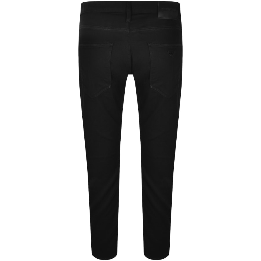 Image number 3 for Emporio Armani J06 Slim Fit Jeans Black