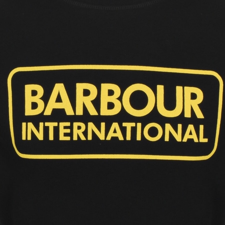 Image number 3 for Barbour International Crew Neck Sweatshirt Black