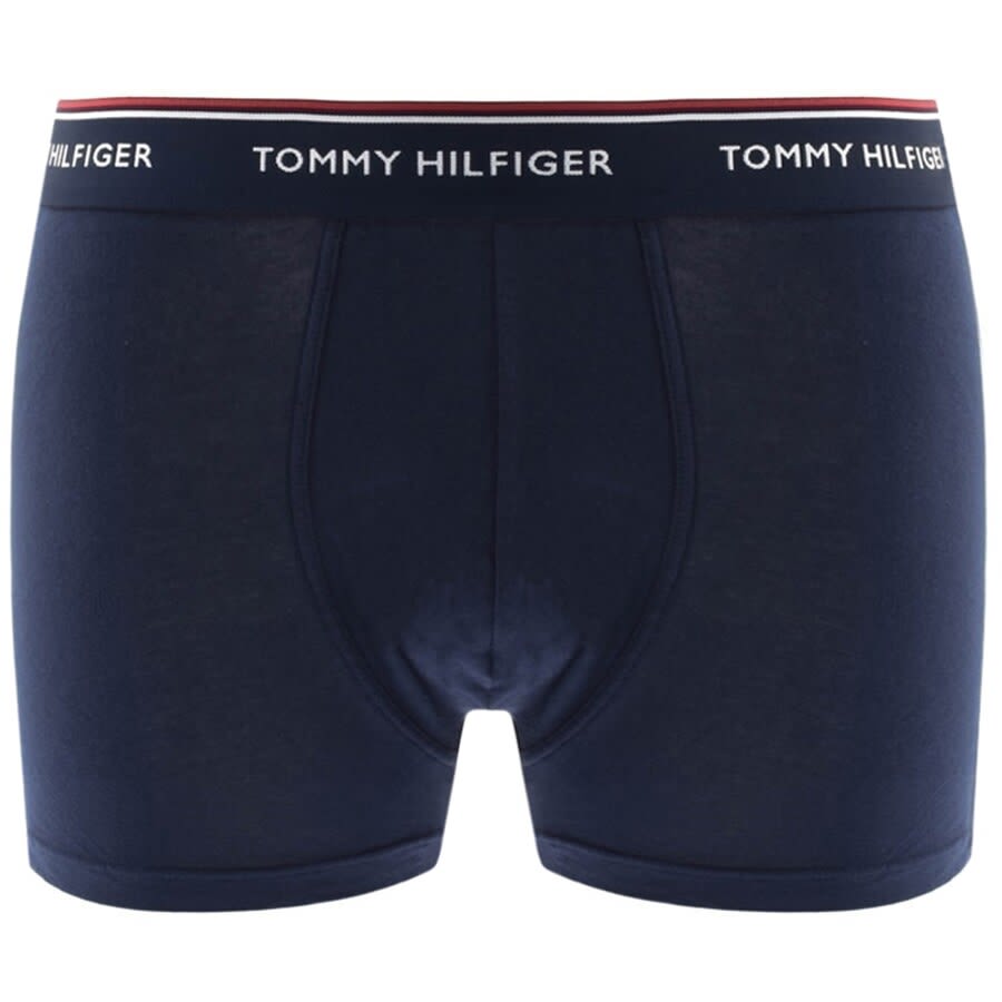 Image number 2 for Tommy Hilfiger Underwear 3 Pack Trunks Navy