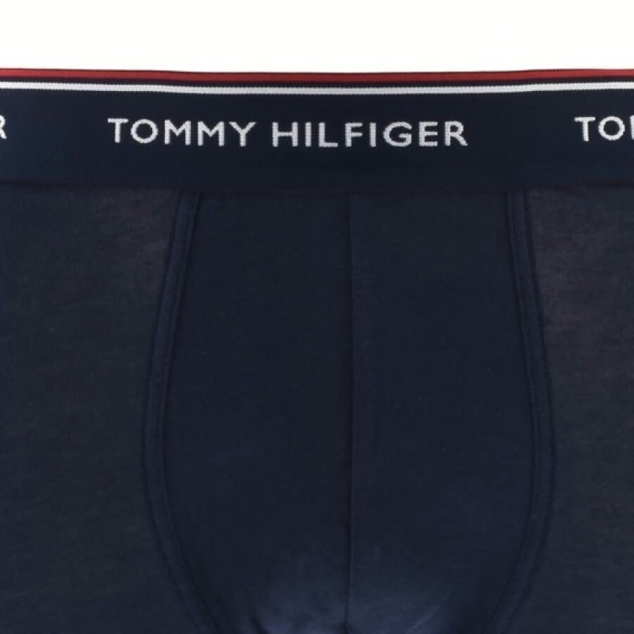 Image number 3 for Tommy Hilfiger Underwear 3 Pack Trunks Navy