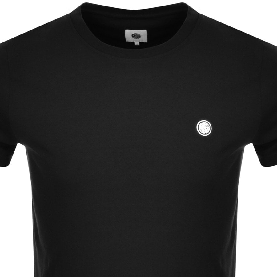 Image number 2 for Pretty Green Mitchell Crew Neck T Shirt Black
