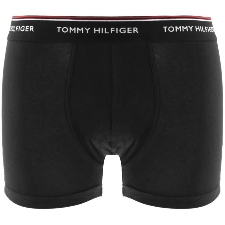 Image number 2 for Tommy Hilfiger Underwear 3 Pack Trunks Black