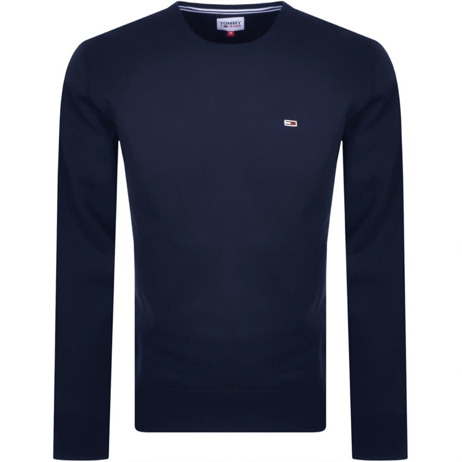 Image number 1 for Tommy Jeans Classic Logo Sweatshirt Navy