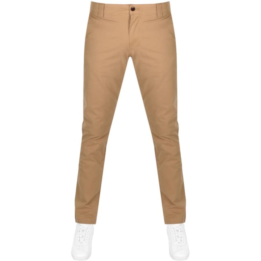 Image number 1 for Tommy Jeans Scanton Slim Chinos Beige