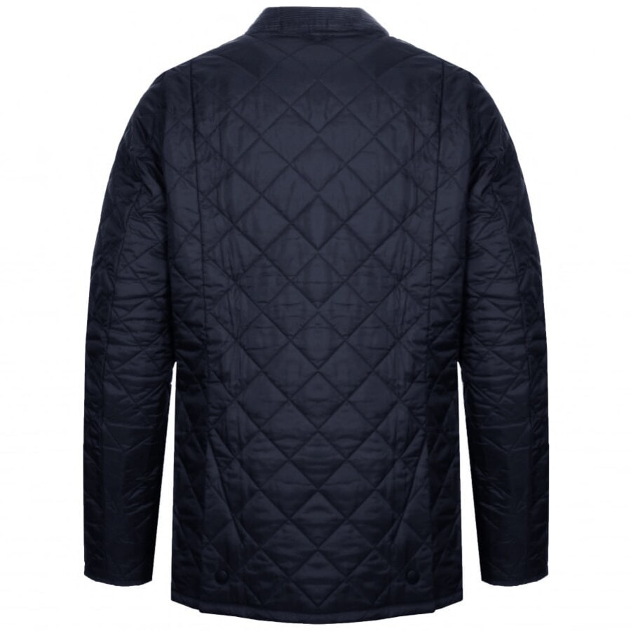 Image number 2 for Barbour Liddesdale Heritage Quilted Jacket Navy