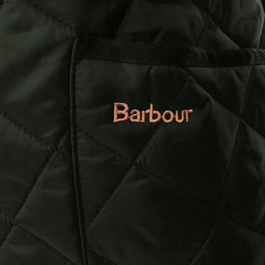 Image number 3 for Barbour Liddesdale Heritage Quilted Jacket Green