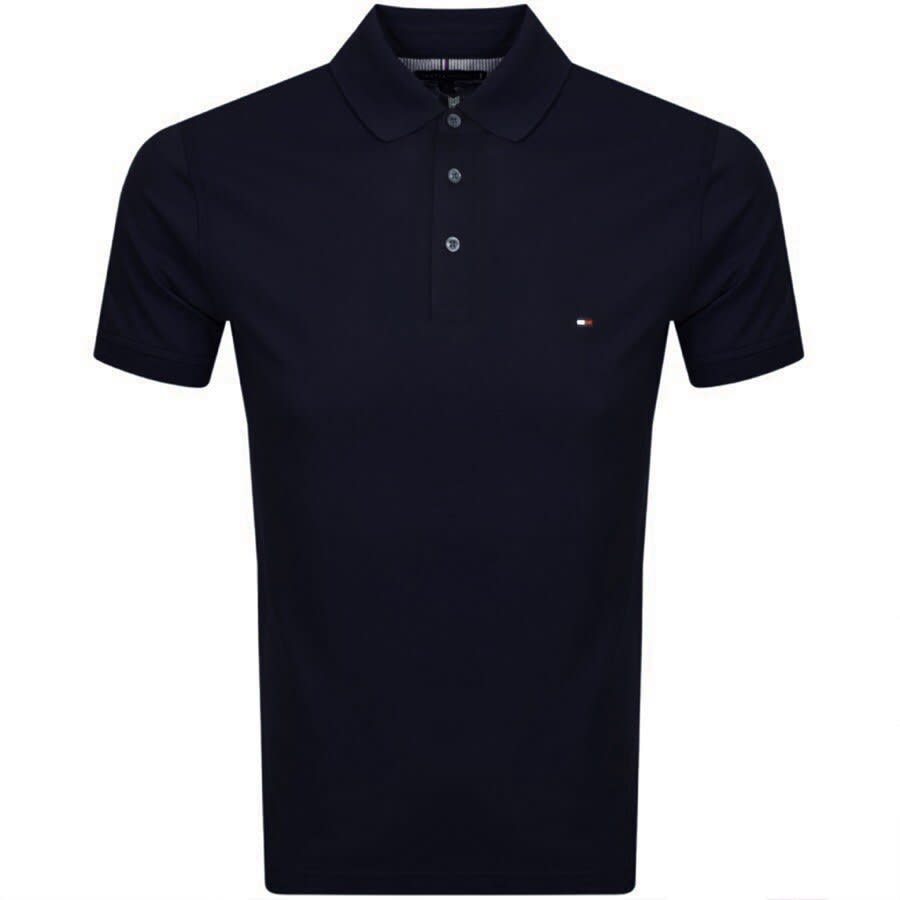 Image number 1 for Tommy Hilfiger Slim Fit 1985 Polo T Shirt Navy