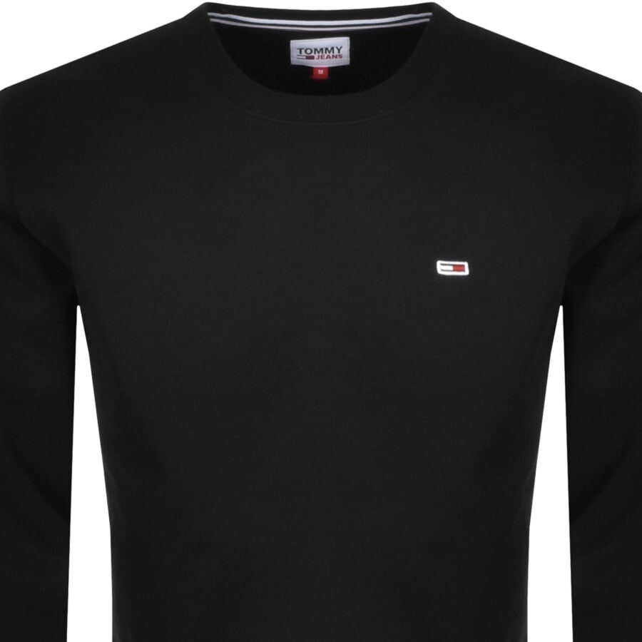 Image number 2 for Tommy Jeans Classic Logo Sweatshirt Black
