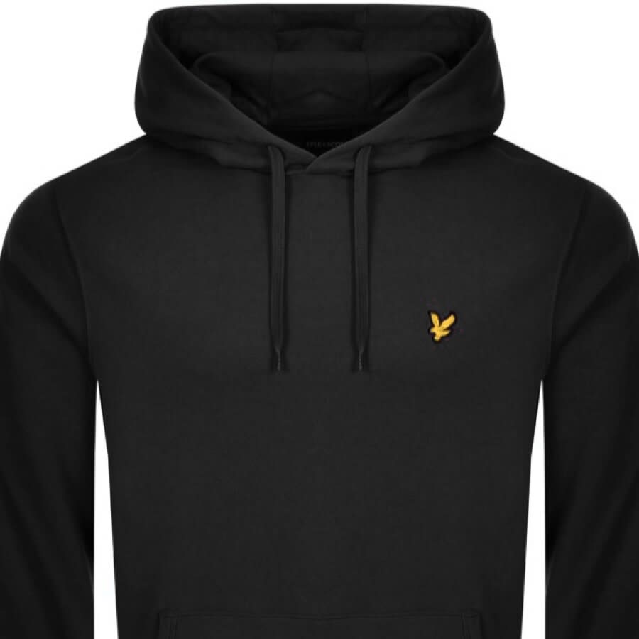 Image number 2 for Lyle And Scott Pullover Hoodie Black
